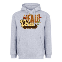 Heather Grey fall vibes Heavyweight Hoodie - JahusDesignShop