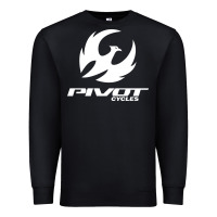 Black pivot cycles Premium Sweatshirt - artisFamous