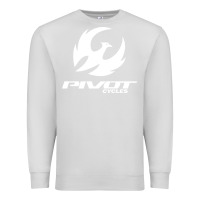 Dove Grey pivot cycles Premium Sweatshirt - artisFamous