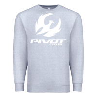 Heather Grey pivot cycles Premium Sweatshirt - artisFamous