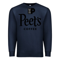Navy Coffee Art Premium Sweatshirt - artisFamous