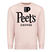 Pale Pink Coffee Art Premium Sweatshirt - artisFamous