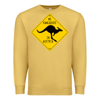 Antique Gold no kangaroos in austria Premium Sweatshirt - artisFamous