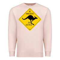 Pale Pink no kangaroos in austria Premium Sweatshirt - artisFamous