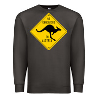 Smoke no kangaroos in austria Premium Sweatshirt - artisFamous