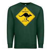 Sports Green no kangaroos in austria Premium Sweatshirt - artisFamous