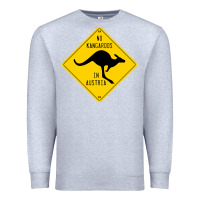 Heather Grey no kangaroos in austria Premium Sweatshirt - artisFamous