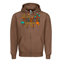 Chestnut one thankful papa Zipper Hoodie - JahusDesignShop