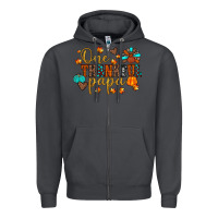 Smoke one thankful papa Zipper Hoodie - JahusDesignShop
