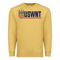 Antique Gold uswnt classic Premium Sweatshirt - artisFamous