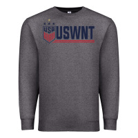 Charcoal Heather uswnt classic Premium Sweatshirt - artisFamous