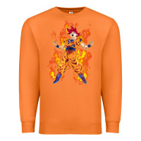 Carrot goku super sayan Premium Sweatshirt - artisFamous