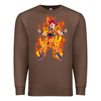 Chestnut goku super sayan Premium Sweatshirt - artisFamous