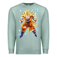 Seafoam super saiyan Premium Sweatshirt - artisFamous