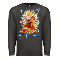 Smoke super saiyan Premium Sweatshirt - artisFamous
