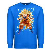 True Royal super saiyan Premium Sweatshirt - artisFamous