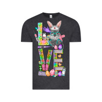 Vintage Black Love Easter Nurse Vintage Tee - BundleAndBundleShop