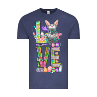 Vintage Denim Love Easter Nurse Vintage Tee - BundleAndBundleShop