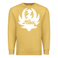 Antique Gold white and black hank art Premium Sweatshirt - artisFamous