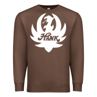 Chestnut white and black hank art Premium Sweatshirt - artisFamous