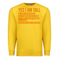 Lemon yes i am tall Premium Sweatshirt - artisFamous