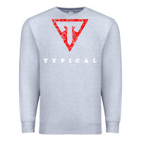 Heather Grey typical gamer Premium Sweatshirt - artisFamous