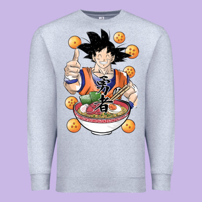 Saiyan Ramen Premium Sweatshirt Designed By Artisfamous