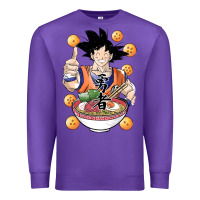 Purple Saiyan Ramen Premium Sweatshirt - artisFamous