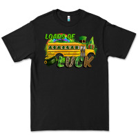 Black Loads of luck School bus Premium Tee - CowGirlArtShop