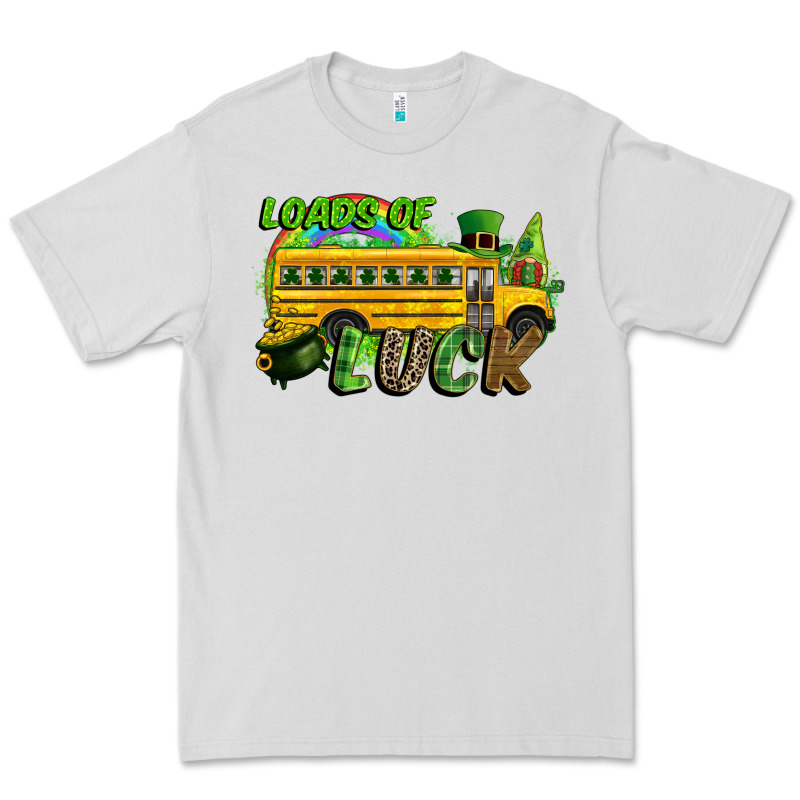 Loads Of Luck School Bus Premium Tee by CowGirlArtShop | Teevron