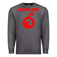 Charcoal Heather tsunami bomb trust no one Premium Sweatshirt - artisFamous