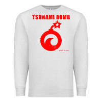 Oatmeal Heather tsunami bomb trust no one Premium Sweatshirt - artisFamous