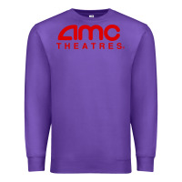 Purple cinema amc theaters merch Premium Sweatshirt - artisFamous