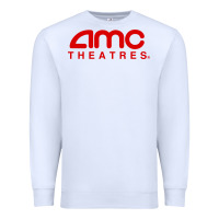 White cinema amc theaters merch Premium Sweatshirt - artisFamous