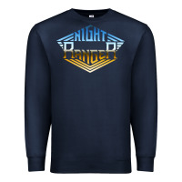 Navy NIGHT RANGER Music Premium Sweatshirt - artisFamous