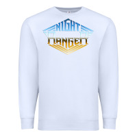 White NIGHT RANGER Music Premium Sweatshirt - artisFamous