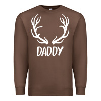 Chestnut Daddy Deer Premium Sweatshirt - artisFamous