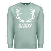 Seafoam Daddy Deer Premium Sweatshirt - artisFamous