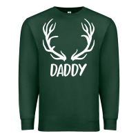 Sports Green Daddy Deer Premium Sweatshirt - artisFamous