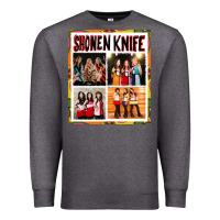 Charcoal Heather Shonen knife Premium Sweatshirt - artisFamous