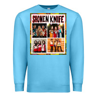 Ocean Blue Shonen knife Premium Sweatshirt - artisFamous