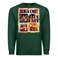 Sports Green Shonen knife Premium Sweatshirt - artisFamous