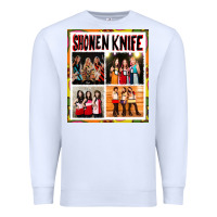 White Shonen knife Premium Sweatshirt - artisFamous