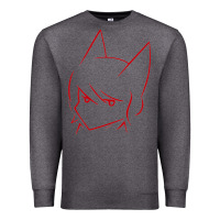 Charcoal Heather Aphmau Sketch Premium Sweatshirt - artisFamous