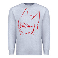 Heather Grey Aphmau Sketch Premium Sweatshirt - artisFamous