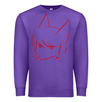 Purple Aphmau Sketch Premium Sweatshirt - artisFamous
