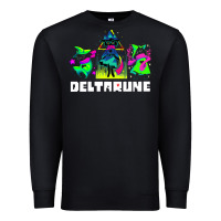 Black Deltarune Premium Sweatshirt - artisFamous