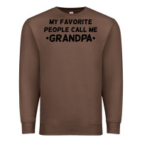 Chestnut my favorite people call me grandpa black Premium Sweatshirt - artisFamous