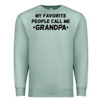 Seafoam my favorite people call me grandpa black Premium Sweatshirt - artisFamous
