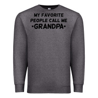 Charcoal Heather my favorite people call me grandpa black Premium Sweatshirt - artisFamous